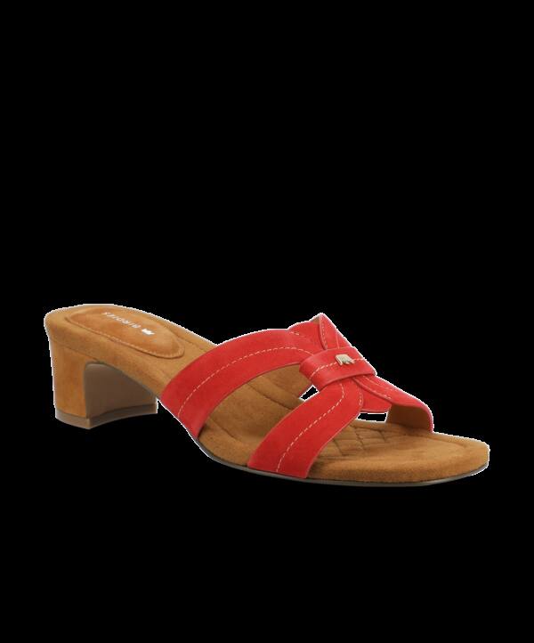 The Kiwi 40 Icon – Red Suede