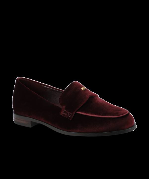 The Starling 20 Loafer – Burgundy Velvet