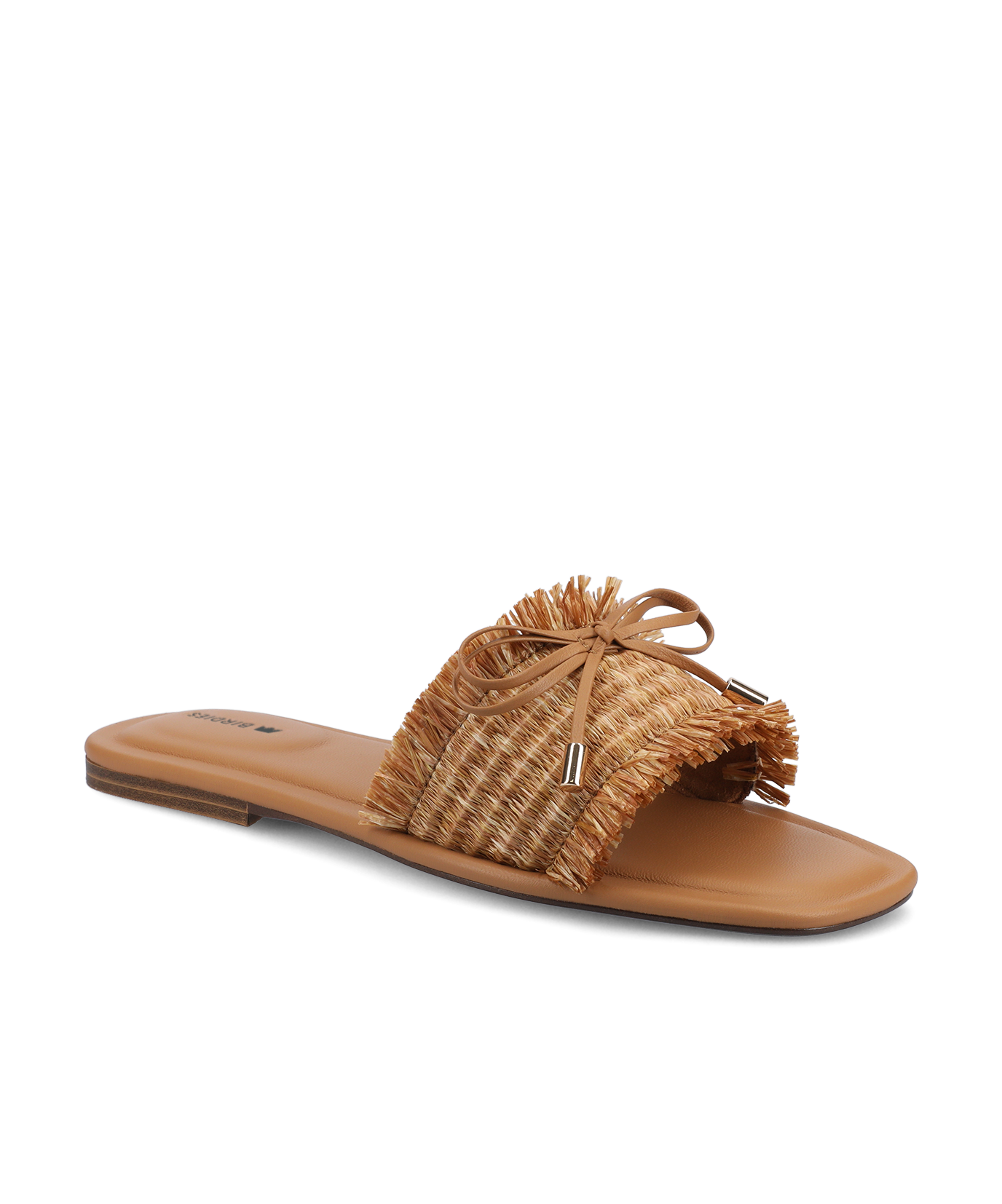 The Kiwi Bow – Tan Raffia