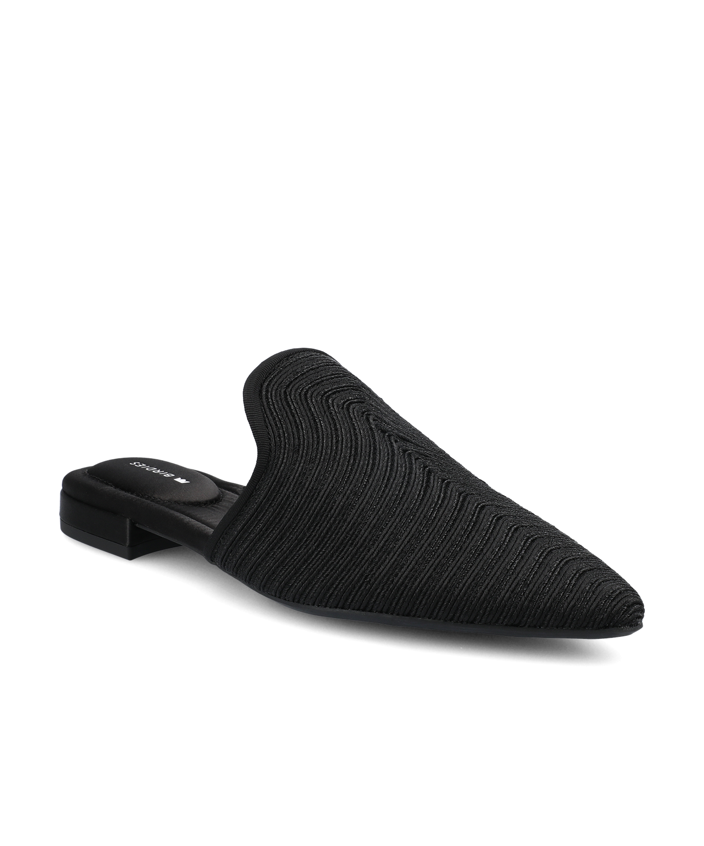 The Goldfinch 15 Mule – Black Braiding