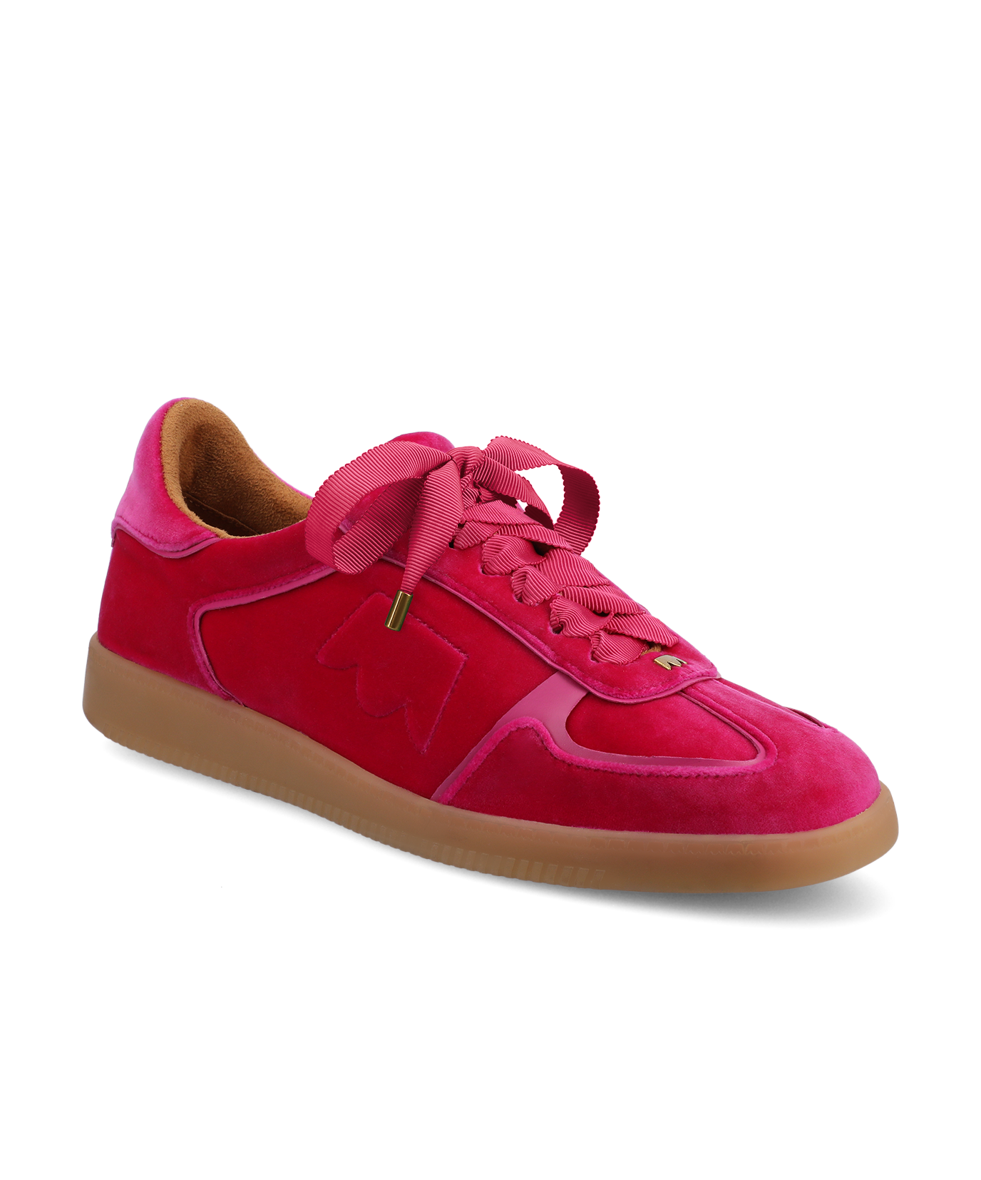 The Jay Sneaker – Hot Pink Velvet