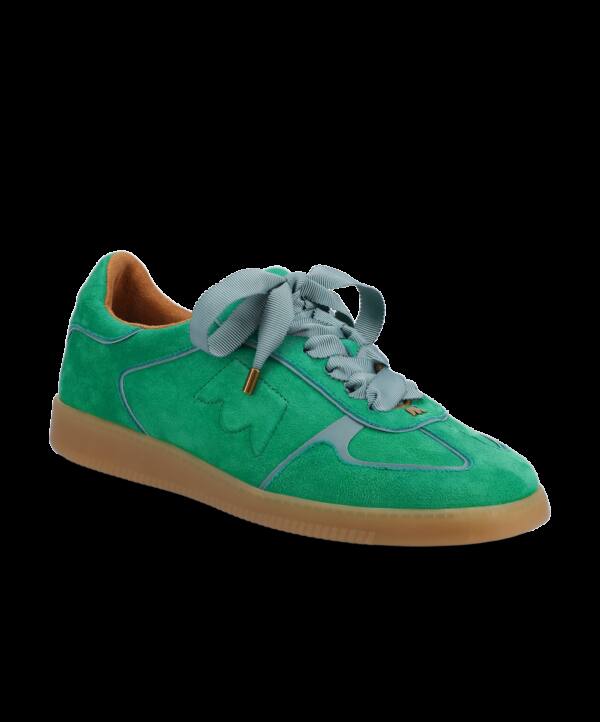 The Jay Sneaker – Kelly Green Suede