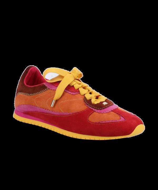 The Speedbird – Multi Burnt Orange Suede