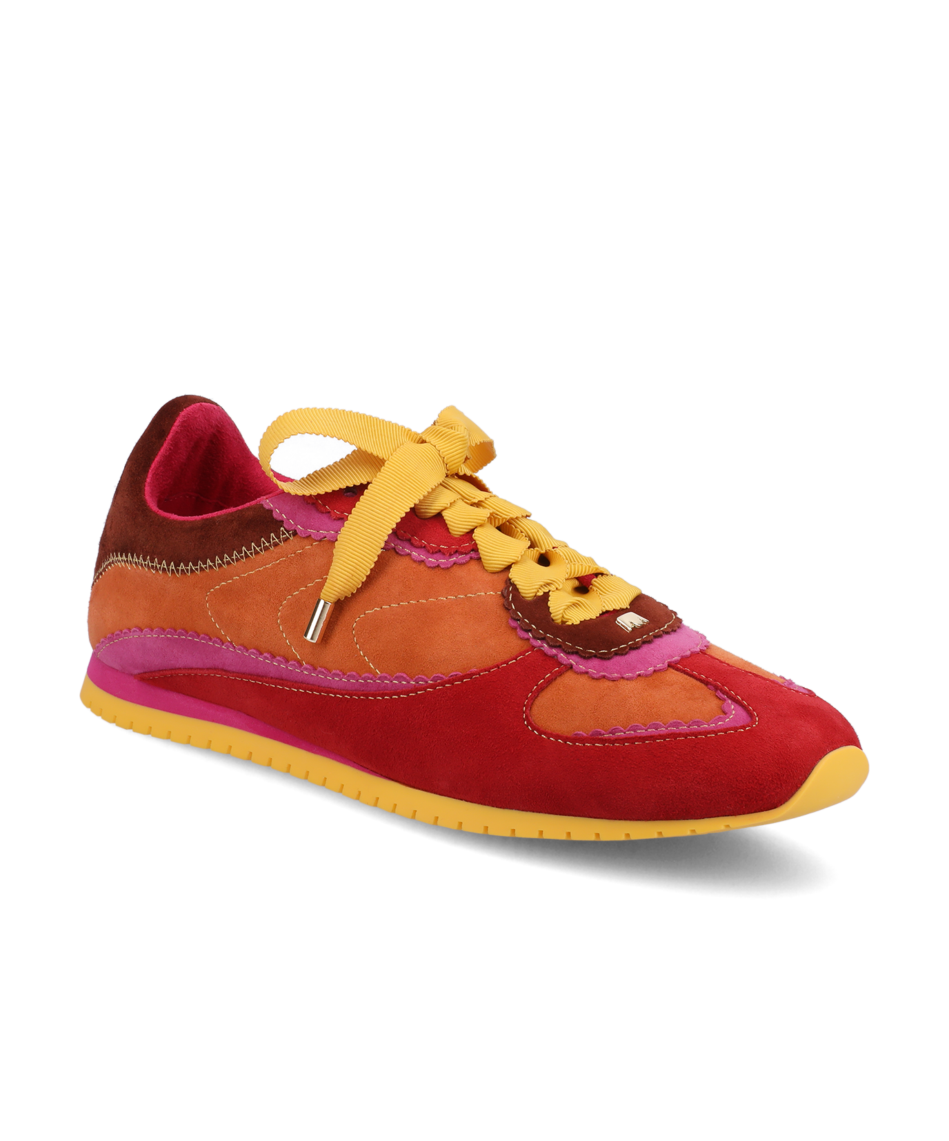 The Speedbird – Multi Burnt Orange Suede