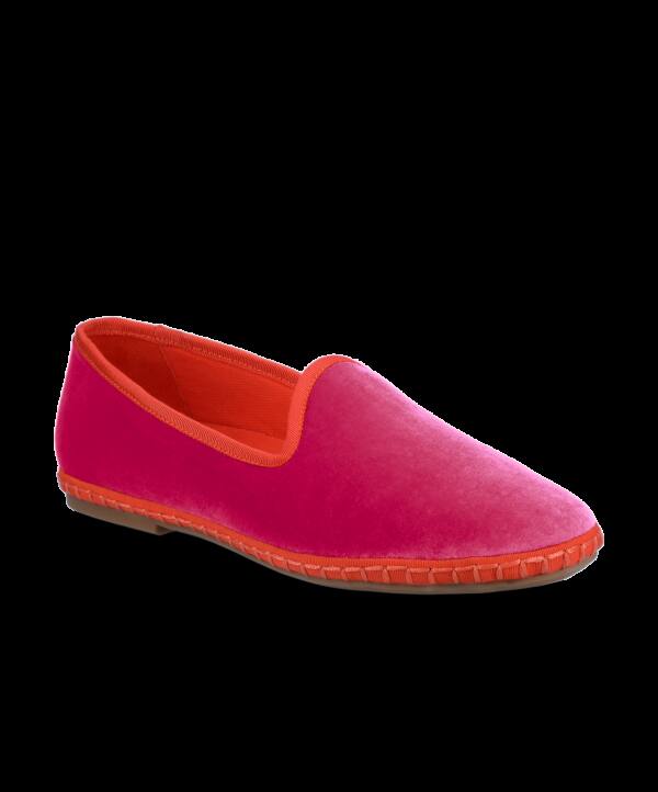 The Heron – Hot Pink Velvet