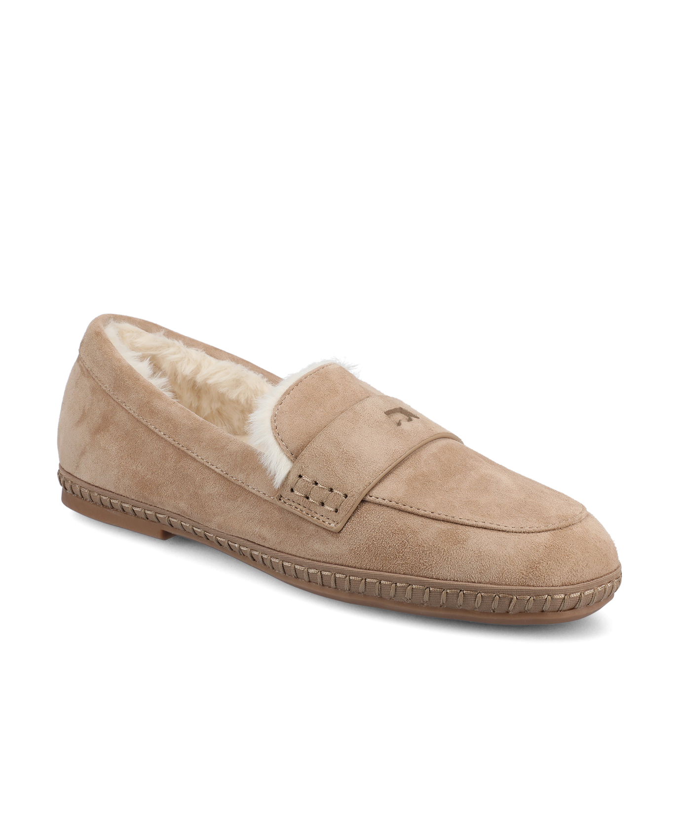 The Heron Loafer Cozy – Latte Suede