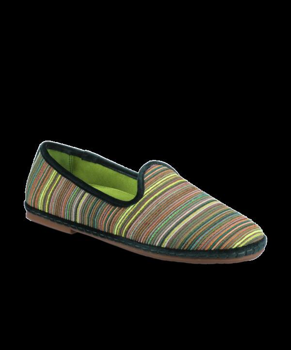 The Heron – Royal Green Multi Stripe Grosgrain