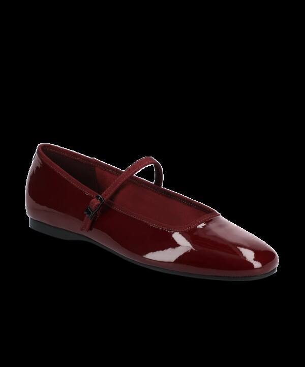 The Hummingbird Mary Jane – Burgundy Patent