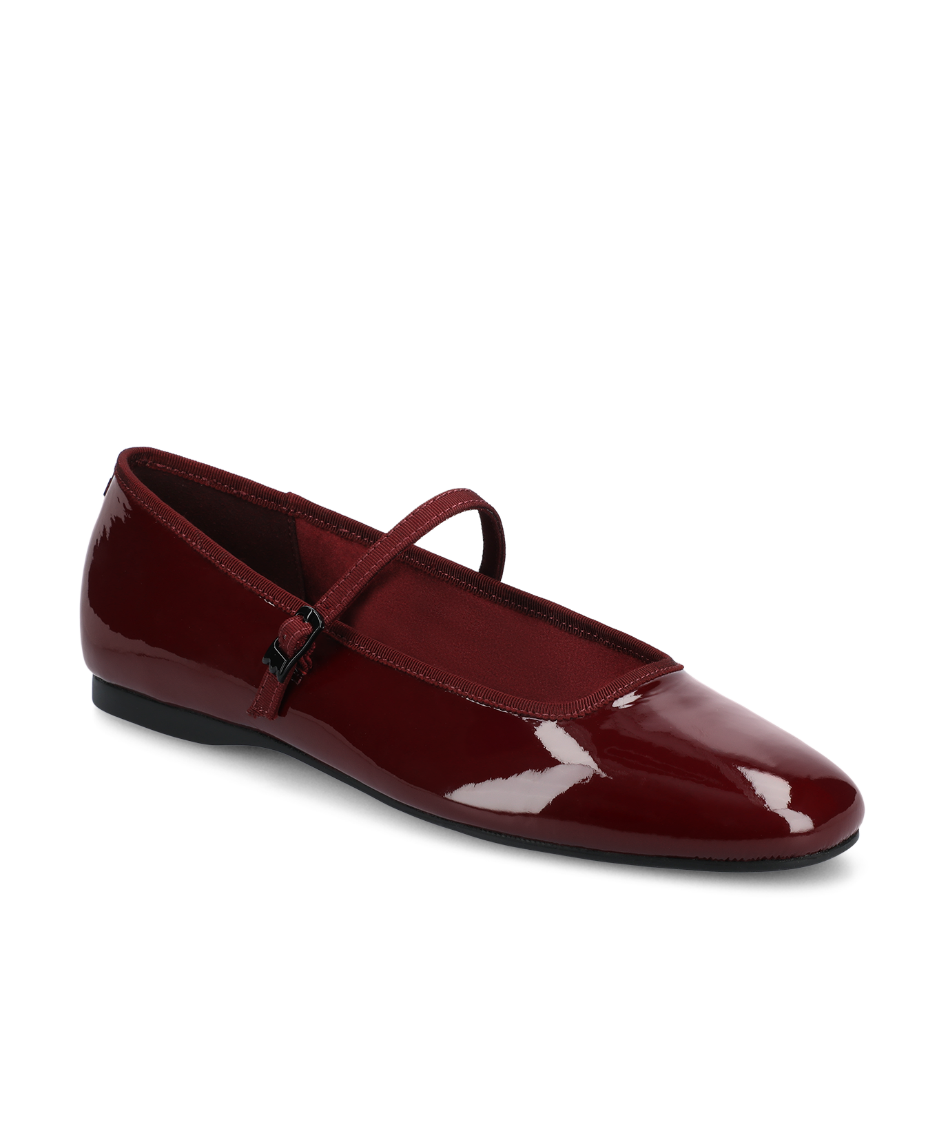 The Hummingbird Mary Jane – Burgundy Patent