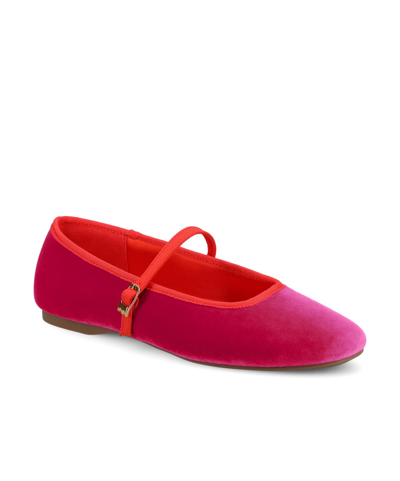 The Hummingbird Mary Jane – Hot Pink Velvet