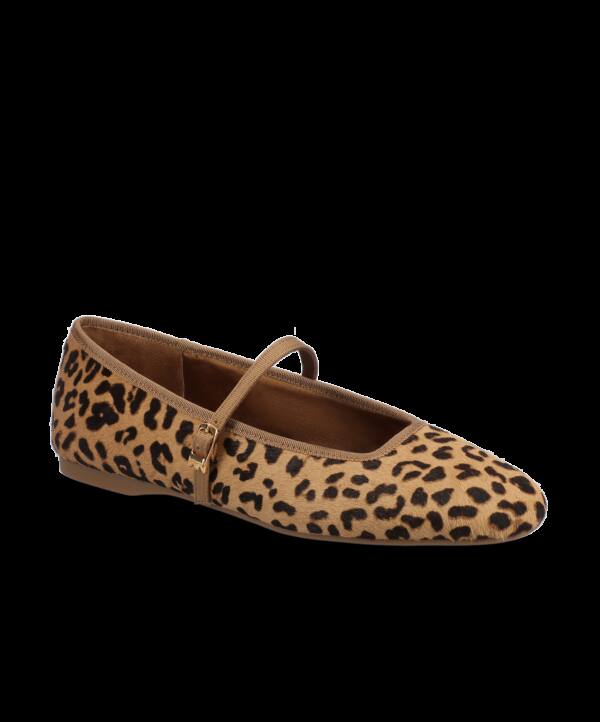 The Hummingbird Mary Jane – Leopardprint Haircalf