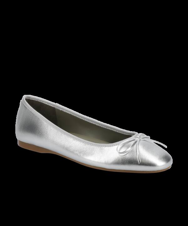 The Hummingbird – Silver Metal Leather