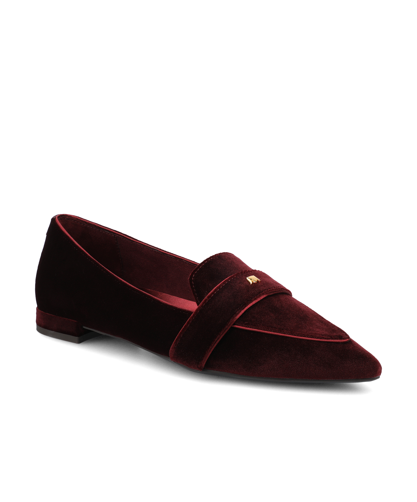 The Sparrow Loafer – Burgundy Velvet