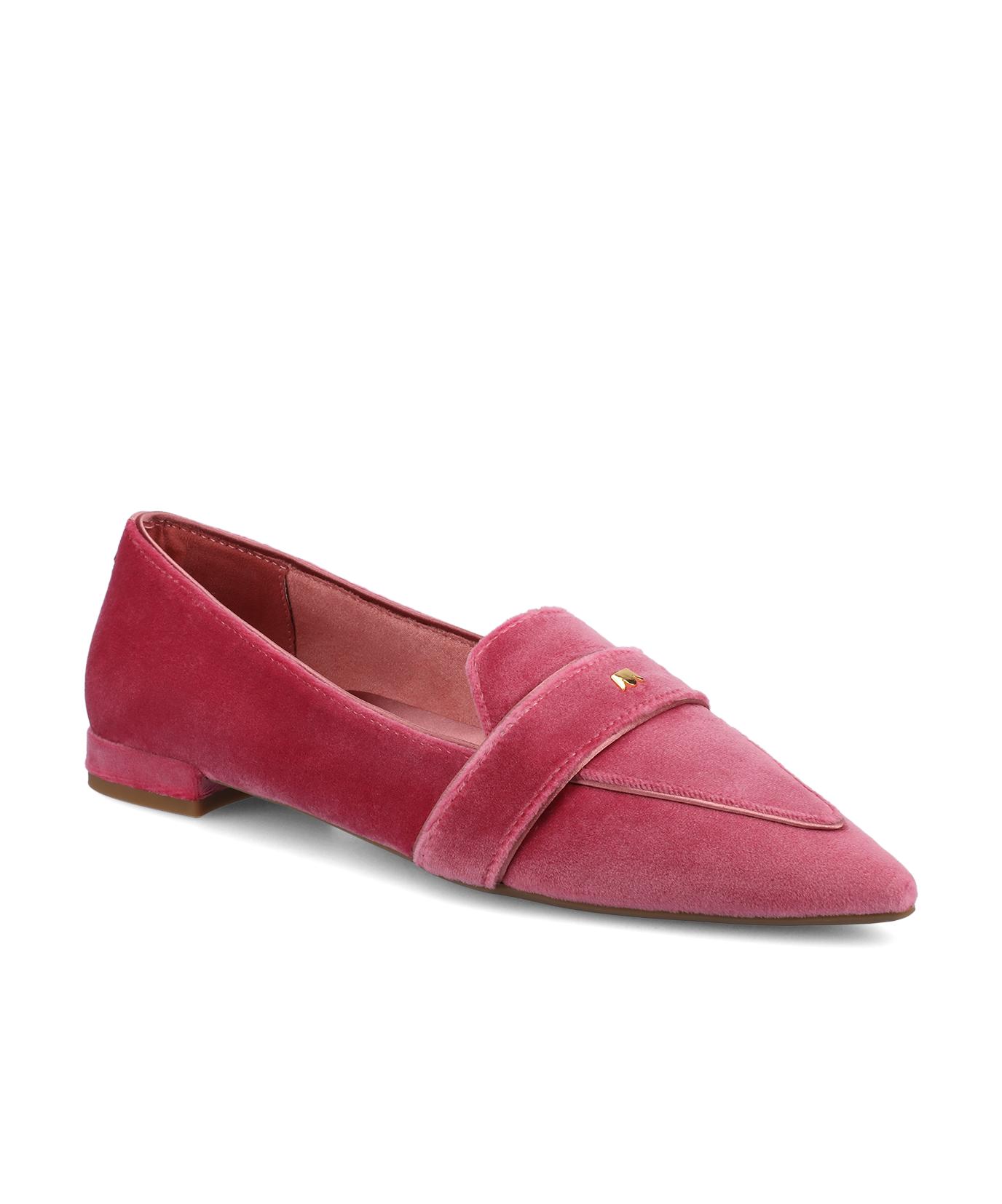 The Sparrow Loafer – Rose Velvet