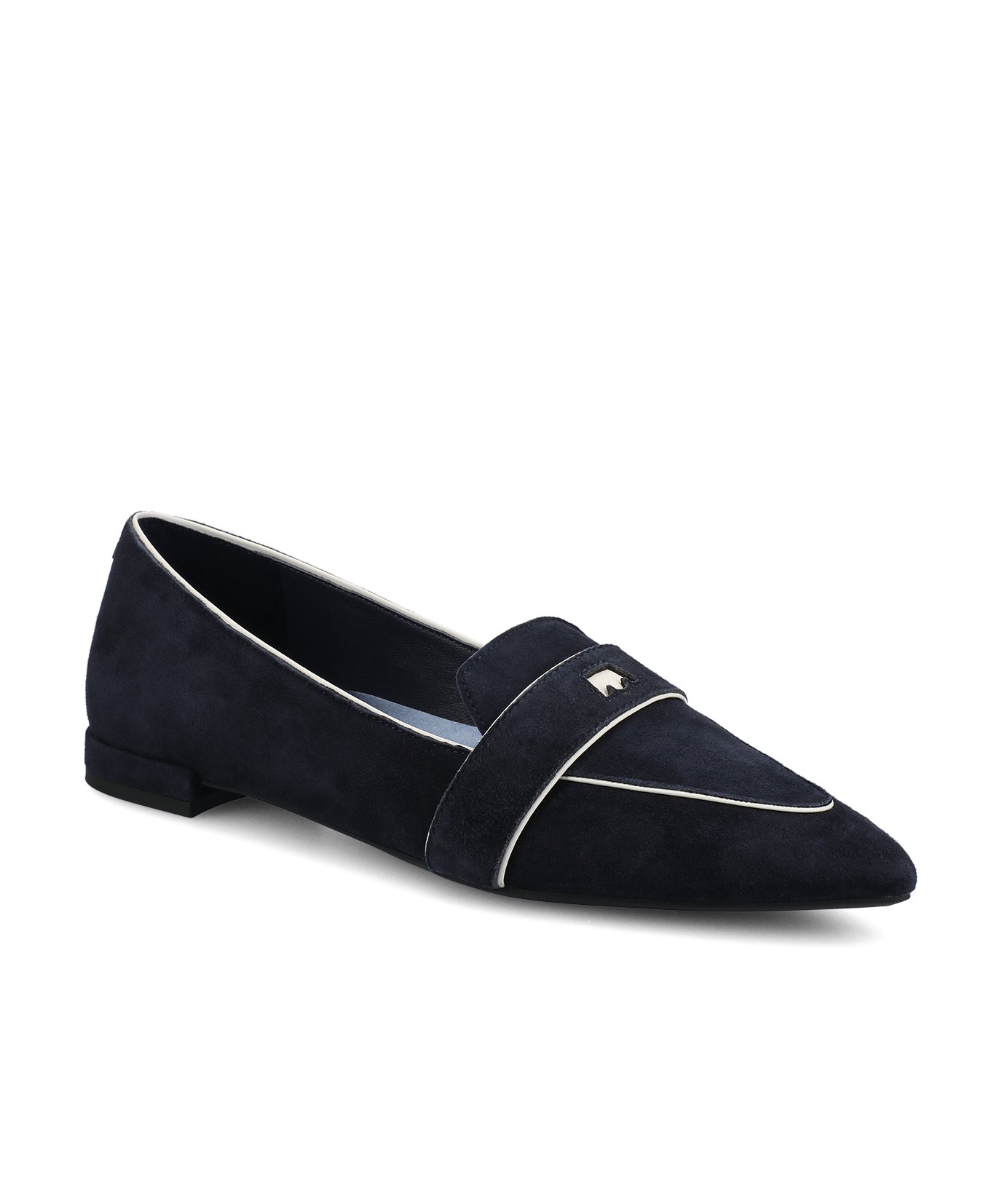 The Sparrow Loafer – Navy Suede