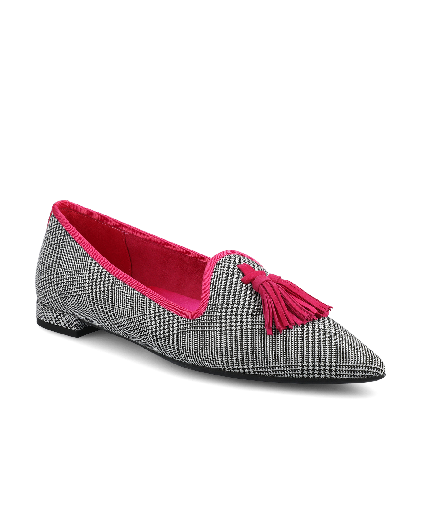 The Starfinch 15 Tassel – Two Tone Plaid