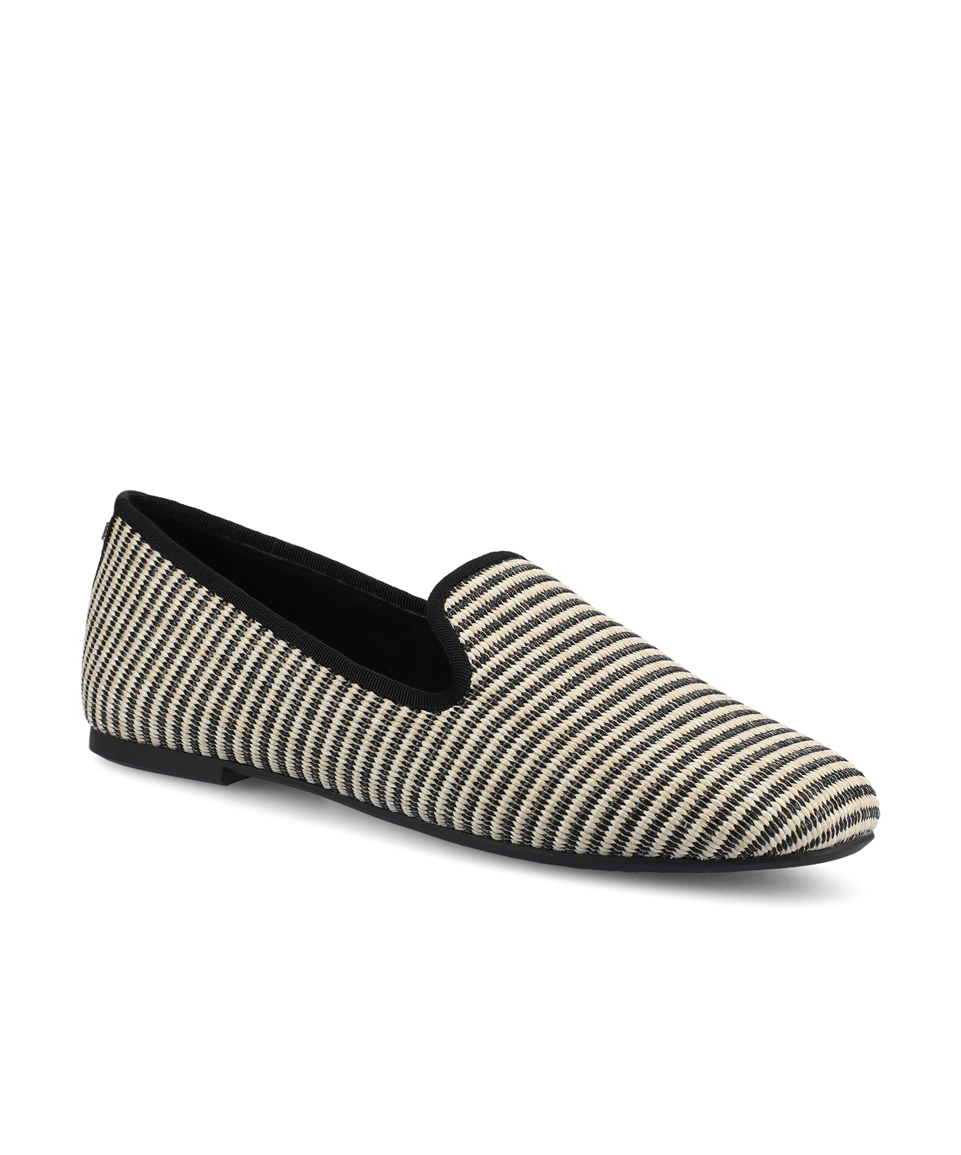The Starling – Black/Off White Two Tone Raffia