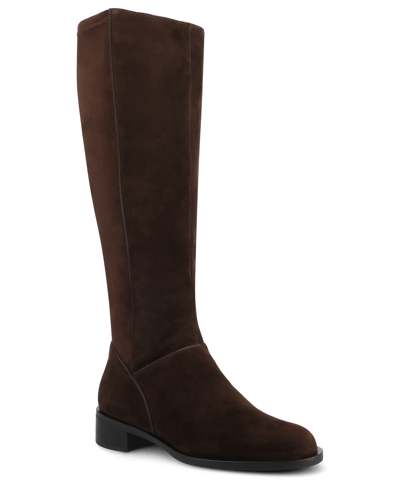 The Starling Tall Boot – Chocolate Suede